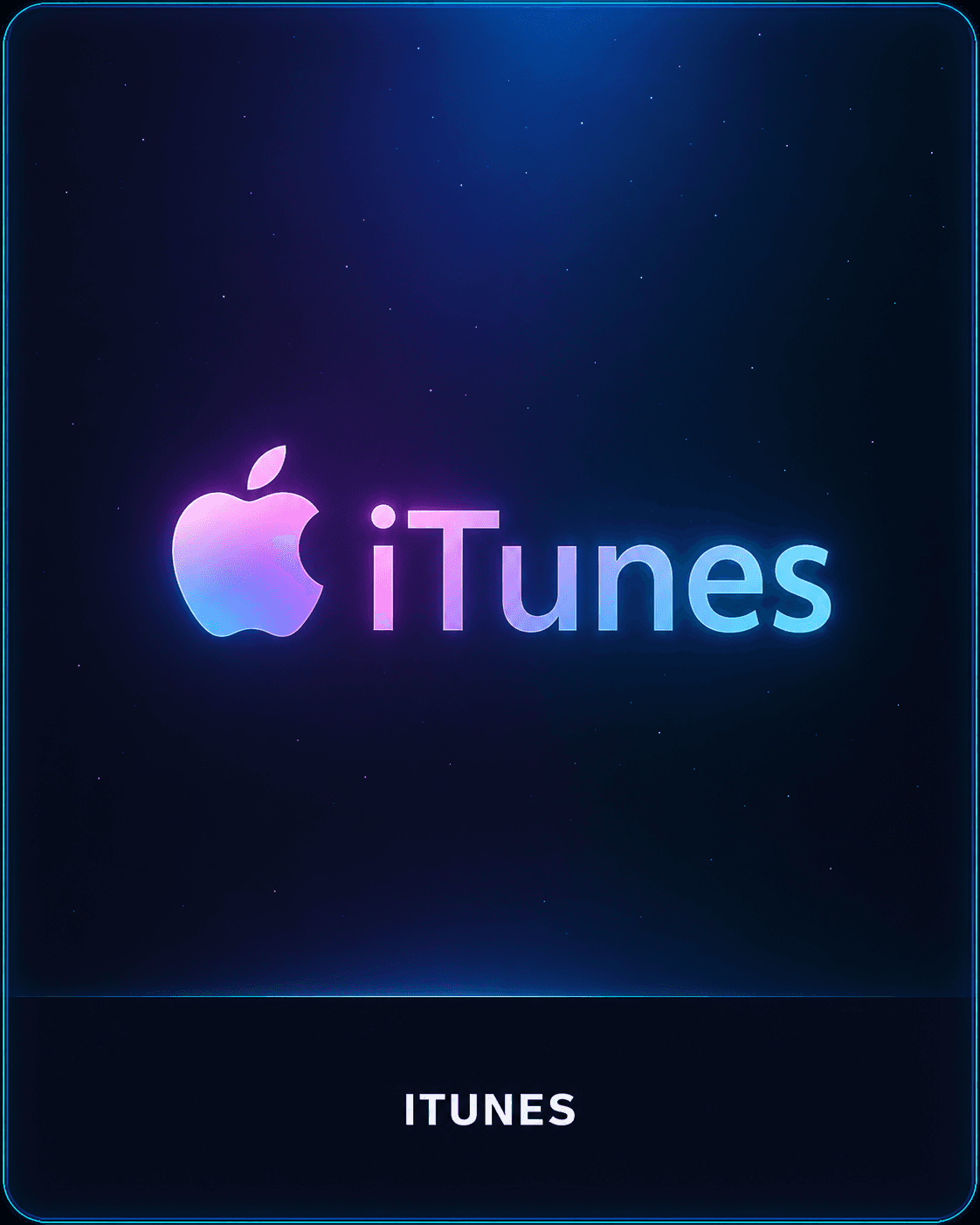 iTunes featured product card